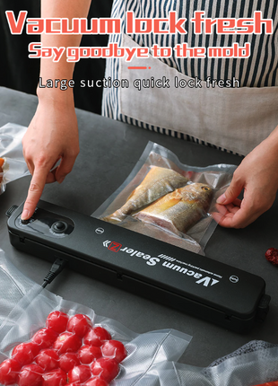 Vacuum Sealer Machine Food Preservation Storage Saver Automatic With Puce Gaia
