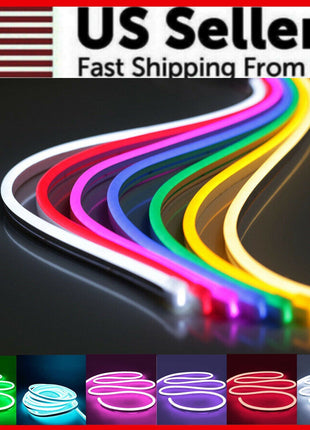 12V Flexible Sign Neon Silicone Tube LED Strip Puce Gaia