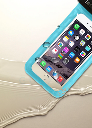 3 Pack Waterproof Floating Cell Phone Pouch Dry Bag Case Cover For Puce Gaia
