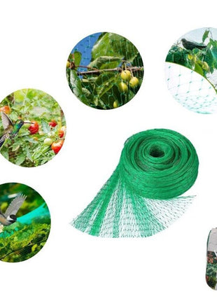 33FT Anti Bird Netting Pond Net Protection Tree Crops Plants Fruits Puce Gaia