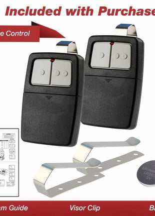 2 For Universal Clicker 375LM 375UT KLIK1U Garage Gate Door Opener Puce Gaia