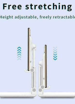 Adjustable Cell Phone Tablet Stand Desktop Holder Mount Mobile Phone Puce Gaia
