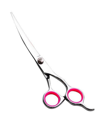 Pet Dog Grooming Scissors Stainless Straight Curved Thinning Shears Puce Gaia