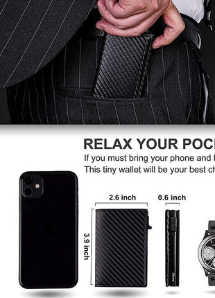 For Airtag Wallet Case Genuine Leather Credit Card Holder Magnetic Air Puce Gaia