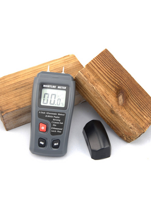 Digital LCD Wood Moisture Meter Detector Tester Wood Firewood Paper Puce Gaia