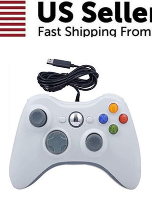 Wired Controller USB For PC Compatible With Xbox 360 / Windows 7 8 10 Puce Gaia