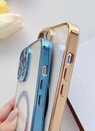 For Apple iPhone 14 13 12 11 Pro Max Case Mag Safe Magnetic Camera Puce Gaia
