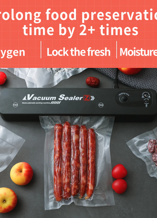 Vacuum Sealer Machine Food Preservation Storage Saver Automatic With Puce Gaia