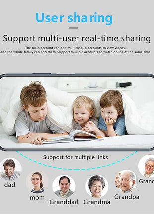 WiFi Wireless Spy 4K Mini Camera Pinhole DIY Hidden HD Screw IP DVR Puce Gaia