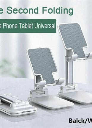 Adjustable Cell Phone Tablet Stand Desktop Holder Mount Mobile Phone Puce Gaia