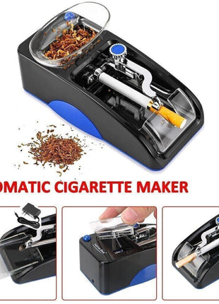 Cigarette Machine Automatic Electric Rolling Roller Tobacco Injector Puce Gaia