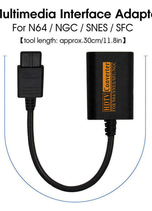 N64 To HDMI Converter Adapter HD Link Cable For Nintendo Gamecube Puce Gaia