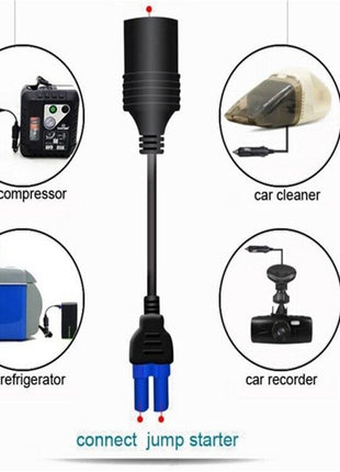 20000mAh Car Jump Starter Booster Jumper Box Power Bank Battery Puce Gaia