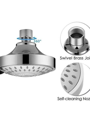 Shower Heads Handheld Spray High Pressure Adjustable Showerhead Top Puce Gaia