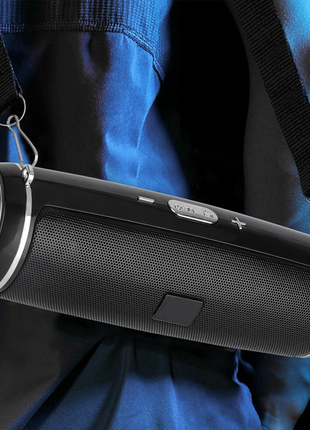 Bluetooth 5.1 Speaker Wireless Waterproof Outdoor Stereo LOUD Bass Puce Gaia