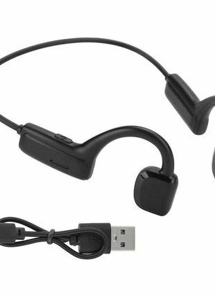 Bone Conduction Headphones Bluetooth 5.1 Wireless Earbuds Outdoor Puce Gaia