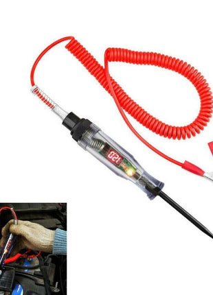 Digital Electric Voltage Circuit Tester Automotive Test Light Car Puce Gaia
