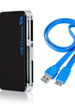 USB 3.0 Memory Card Reader Adapter 5GBPS Fit For CF/TF/SD/Micro Puce Gaia
