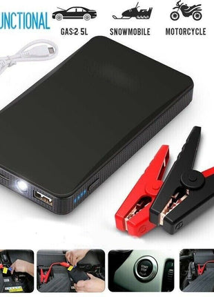 Portable Mini Slim 20000mAh Car Jump Starter Engine Battery Charger Puce Gaia