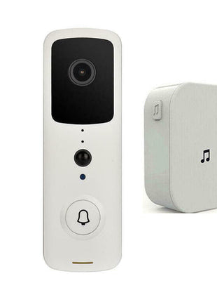 WiFi Ring Doorbell 1080P HD Security Camera Wireless Door Bell Camera Puce Gaia