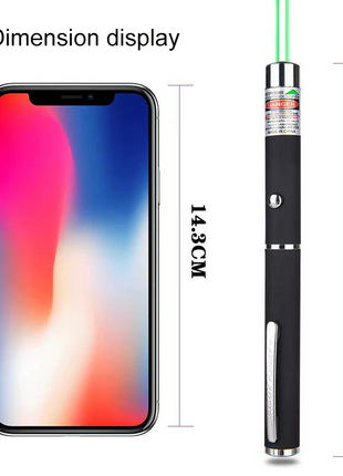 3 Packs 900Mile Laser Pointer Pen Green Blue Red Light Visible Beam Puce Gaia