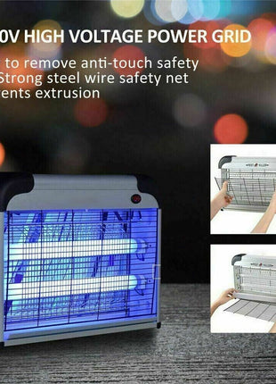Lamp Insect Killer Mosquito Zapper Bug Pest Fly Trap Electric Indoor Puce Gaia