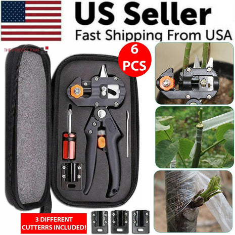 Garden Tree Grafting Knife Pruning Pruner Shears Snip Scissors Cutting Puce Gaia
