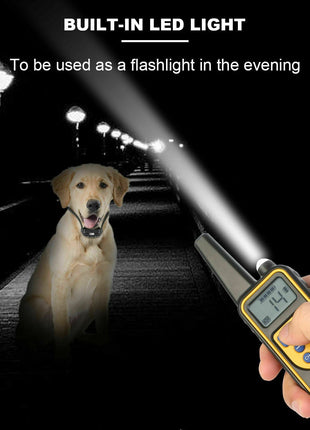 3000 FT Dog Training US Collar Rechargeable Remote Shock PET Puce Gaia