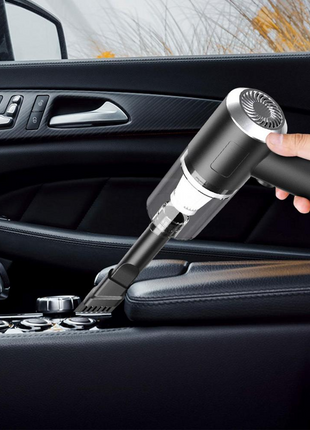 120W Cordless Handheld Vacuum Cleaner Small Mini Portable Car Auto Puce Gaia