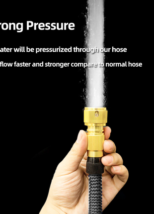 4X Stronger Deluxe Expandable Flexible Garden Hose Water Hose 25, 50, SPOCKET US