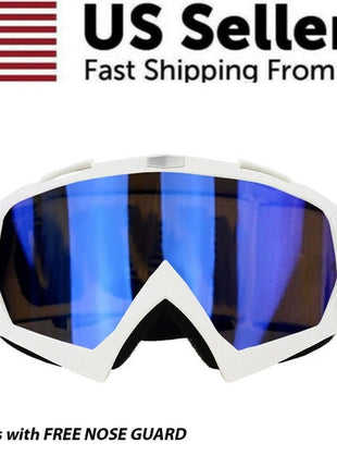 Motocross Goggles Racing Off-Road Dirt Bike ATV UTV BMX MX XC Puce Gaia