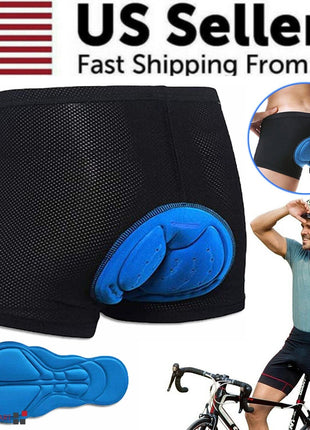 Men Women Cycling Shorts Bicycle Bike Underwear Pants With Sponge Gel Puce Gaia