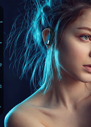 Bluetooth Headset TWS 5.0 Wireless Earphones Earbuds Headphones Stereo Puce Gaia