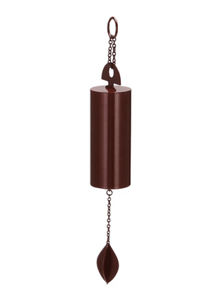 Large Deep Resonance Serenity Metal Bell Heroic Wind Chimes Outdoor Puce Gaia