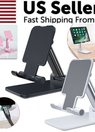 Adjustable Cell Phone Tablet Stand Desktop Holder Mount Mobile Phone Puce Gaia