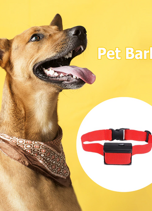 Automatic Anti Bark Barking Dog Shock Control COLLAR Device Small Puce Gaia