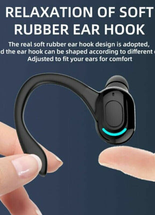 New Bluetooth 5.1 Headset Wireless Earbuds Earphones Stereo Headphones Puce Gaia