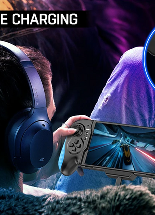 Dual Vibration Handheld Controller Grip Gamepad For Nintendo Switch Puce Gaia