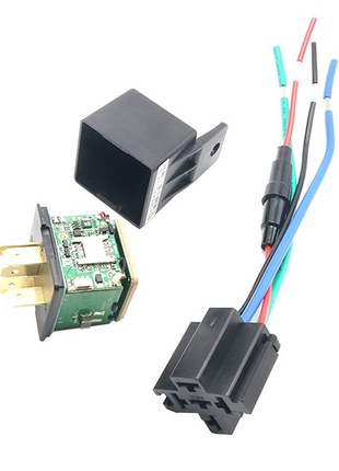 GPS Tracker Real-Time Tracking Locator Device GPRS GSM Car/Motorcycle Puce Gaia