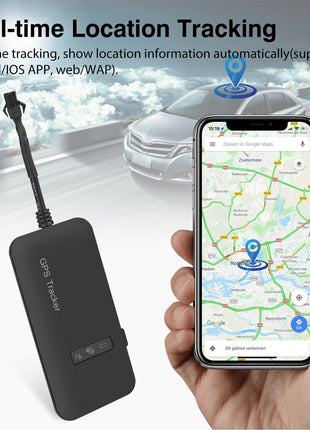 Real Time GPS Tracker Tracking Locator Device GPRS GSM Car/Motorcycle Puce Gaia