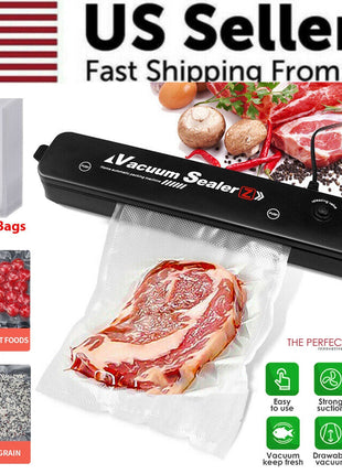 Vacuum Sealer Machine Food Preservation Storage Saver Automatic With Puce Gaia