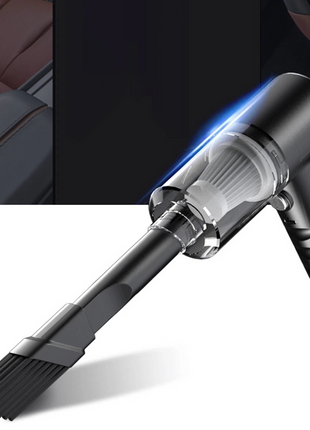 120W Cordless Handheld Vacuum Cleaner Small Mini Portable Car Auto Puce Gaia
