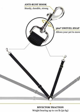2 Pack Cat DOG PET Safety Seatbelt Car Vehicle Seat Belt Adjustable Puce Gaia