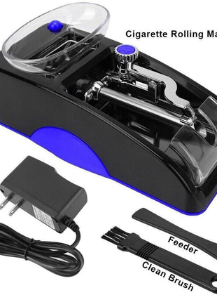 Cigarette Machine Automatic Electric Rolling Roller Tobacco Injector Puce Gaia