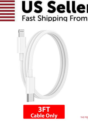 2024 20W USB-C Fast Charger PD Adapter Cable For iPhone 14/13/12/11 XR Puce Gaia