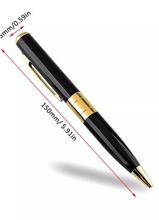 Pen Camera Cam Mini Hidden Pocket Audio Video Recorder DVR Security Puce Gaia