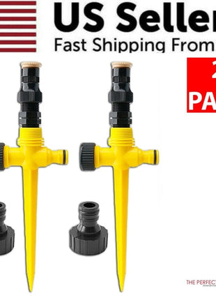 360° Rotation Auto Irrigation System Garden Lawn Sprinkler Patio Save Puce Gaia