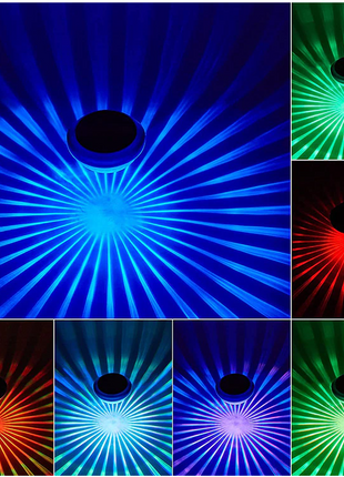 Solar LED RGB Light Outdoor Garden Pond Swimming Pool Floating Puce Gaia