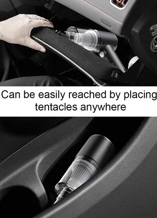 120W Cordless Handheld Vacuum Cleaner Small Mini Portable Car Auto Puce Gaia