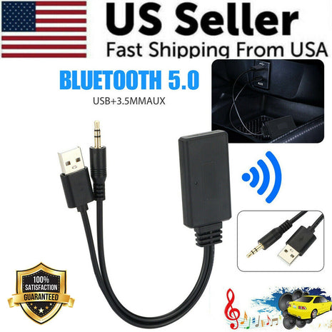 2 In 1 USB Bluetooth 5.0 Transmitter Receiver Adapter Wireless For PC Puce Gaia